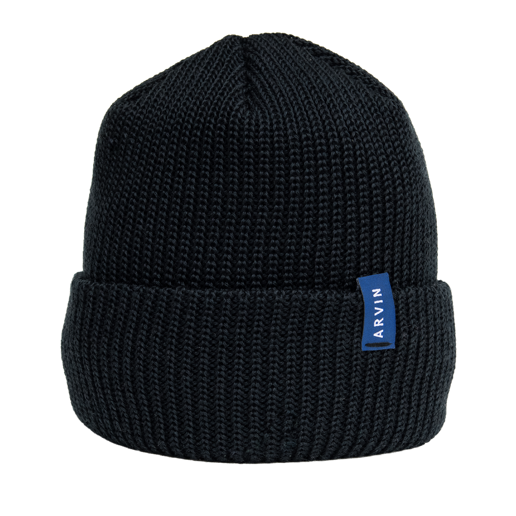 Classic Rib Beanie - Black