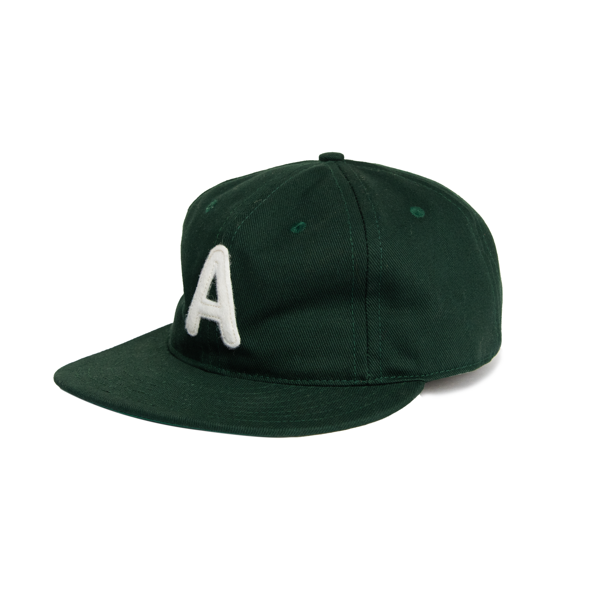 Unstructured 6 Panel Cap Made USA Forest