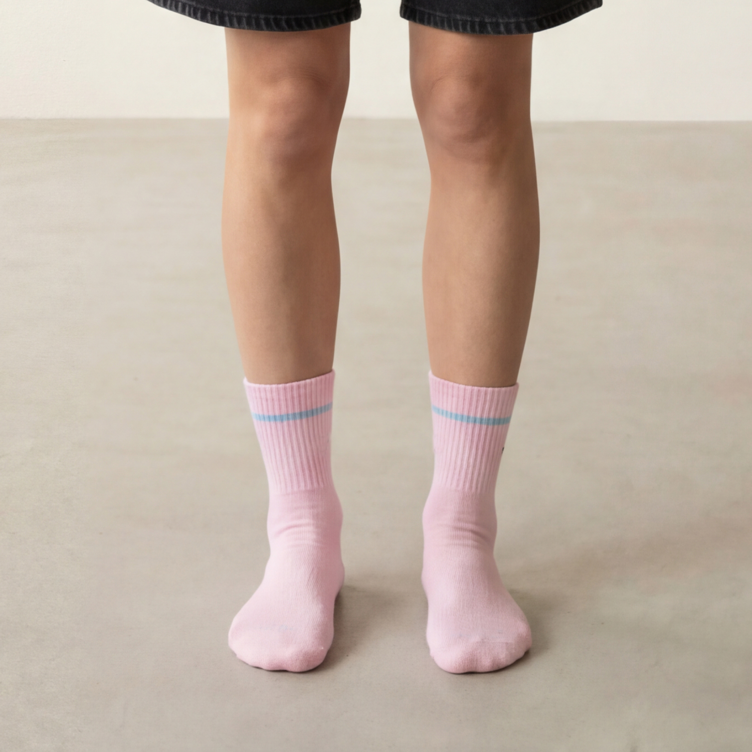 Ankle Sock - Pink Stripe