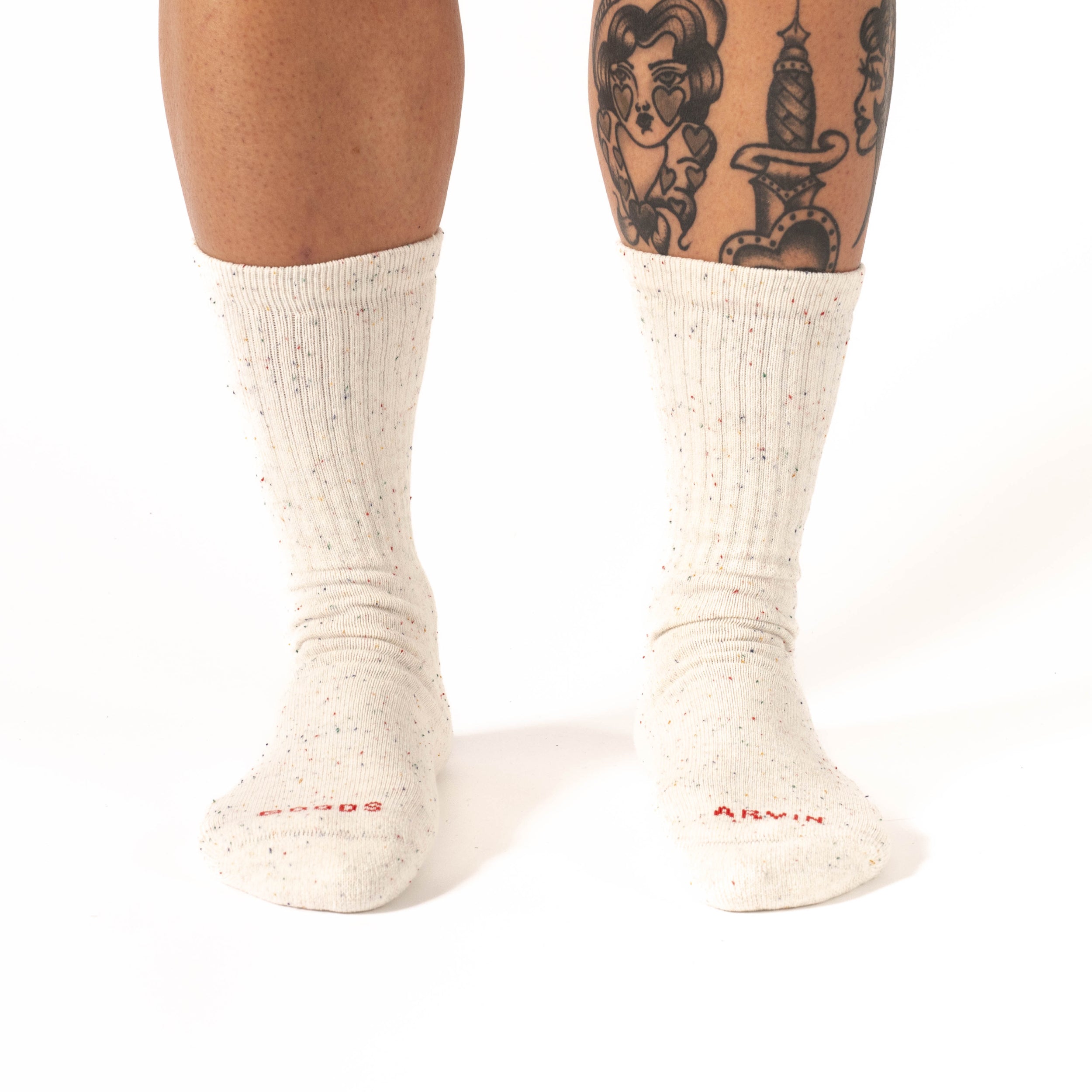 Crew Sock - Natrual Bot