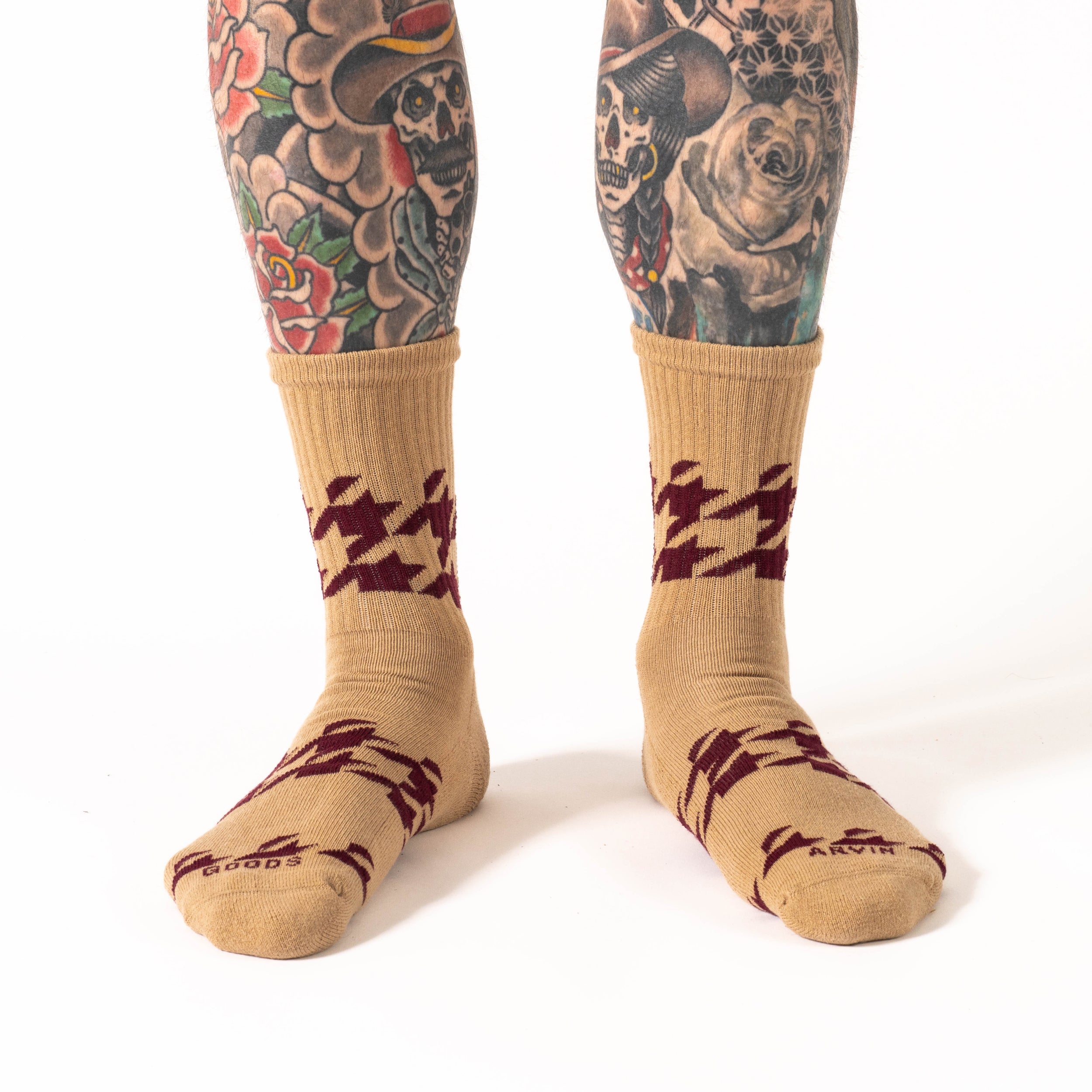 Crew Sock - Houndstooth