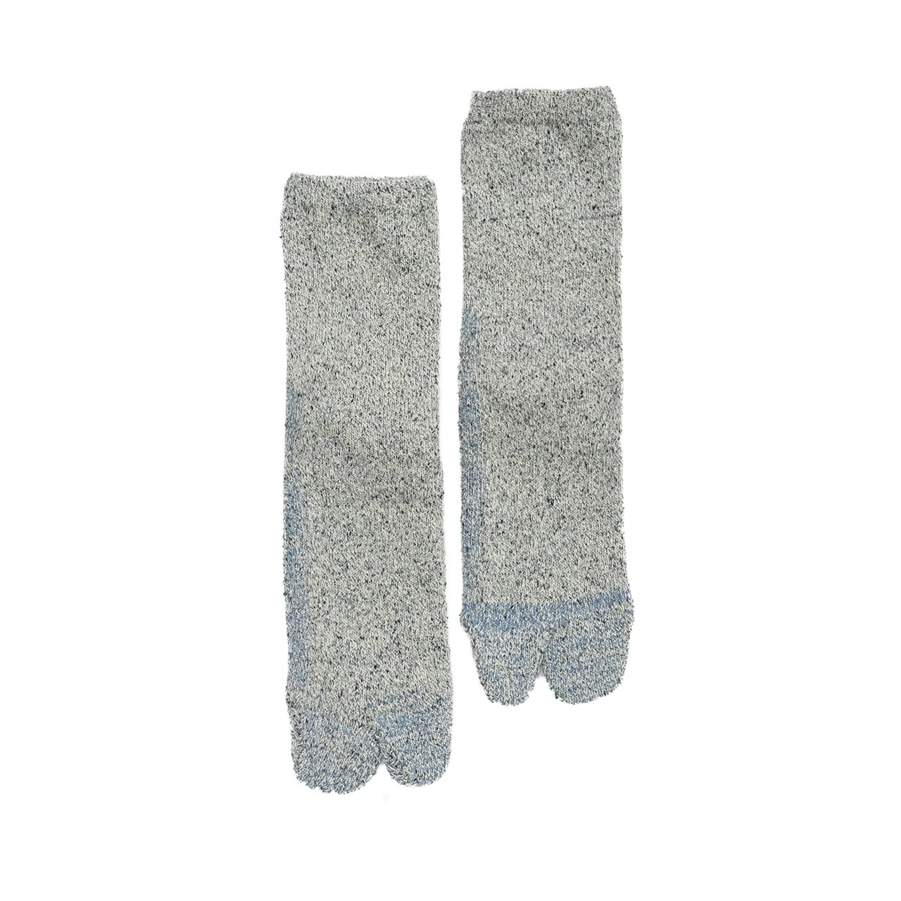 NODAL Cotton Silk Tabi Sock – Lt. Gray | Made in Japan