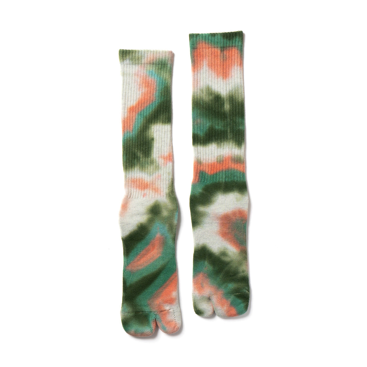 NODAL Tabi Sock – Tie Dye Long Sock Pink | Made in Japan