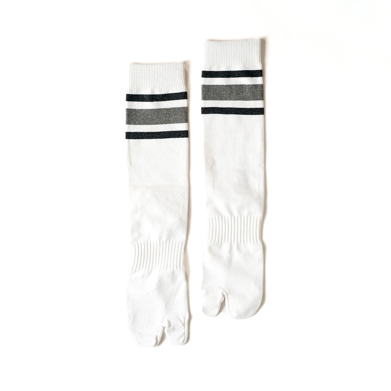 NODAL Tabi Gym Sock – White | Made in Japan