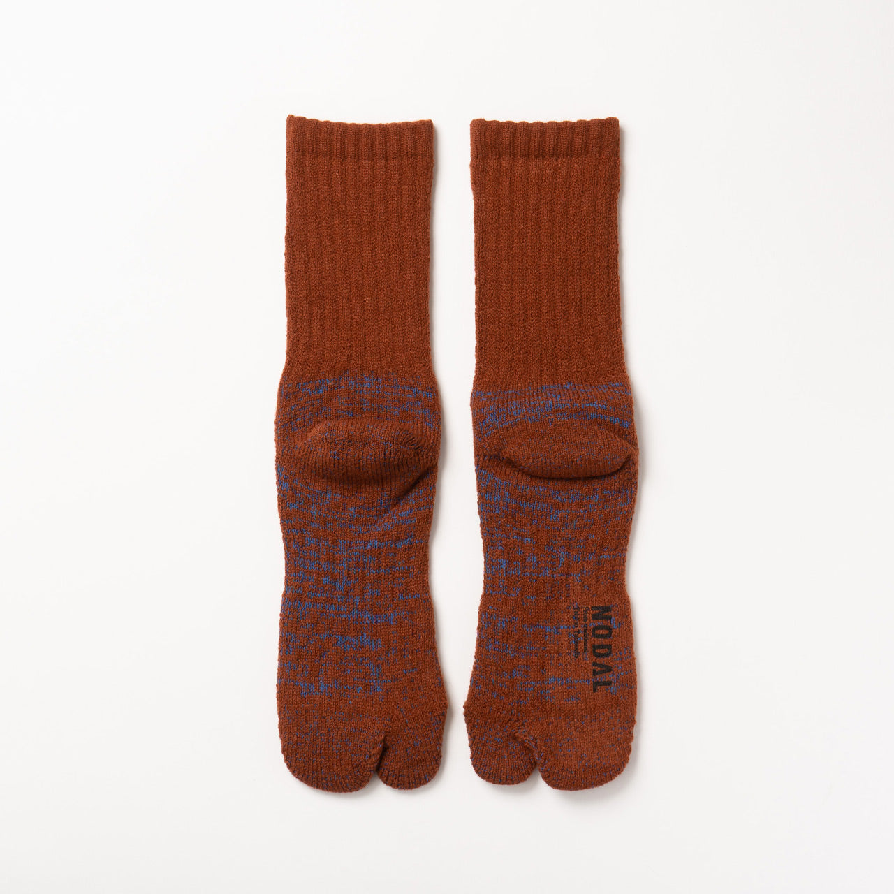 NODAL 84N Long Tabi Sock – Brown | Made in Japan – Arvin Goods