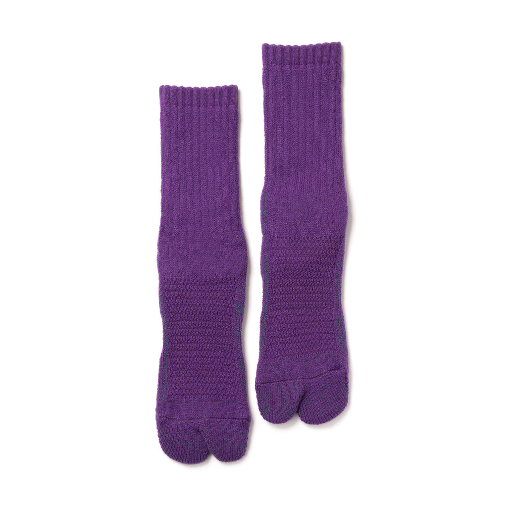 NODAL 84N Long Tabi Sock – Violet | Made in Japan