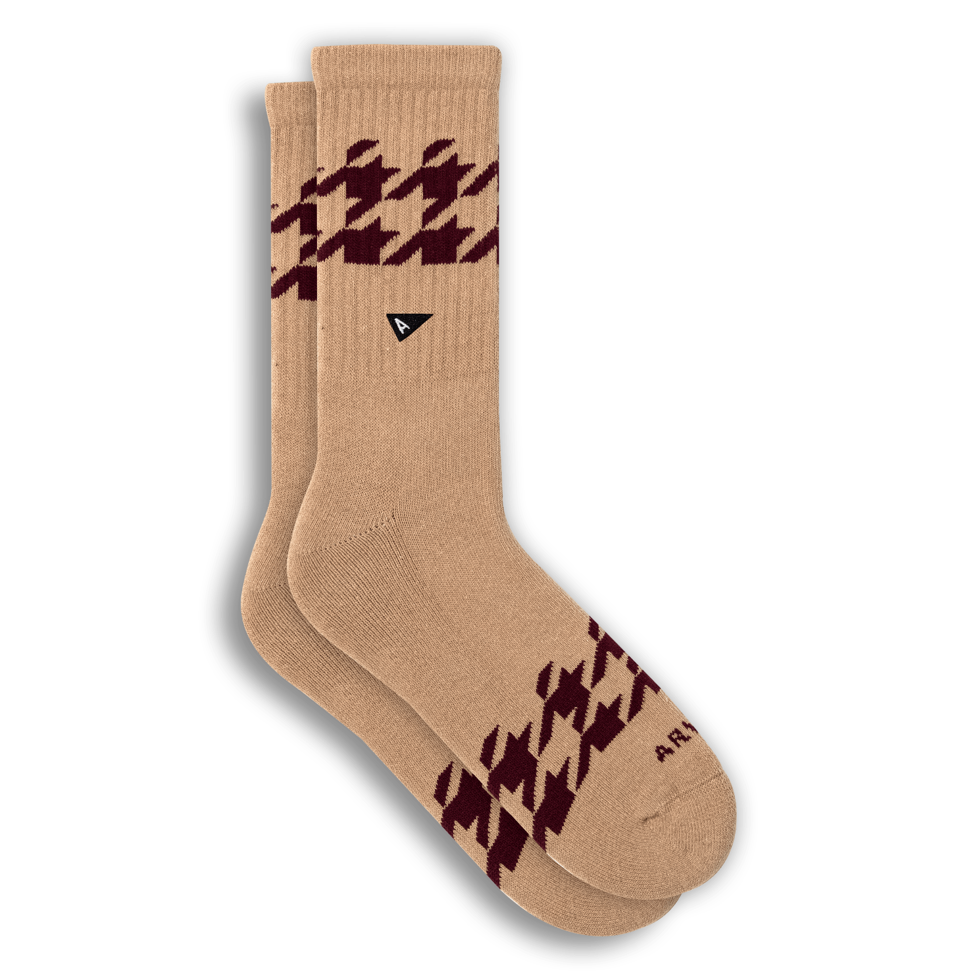 Crew Sock - Houndstooth