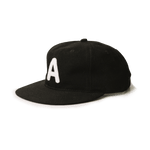 Unstructured 6-Panel Cap | Made in USA - Black