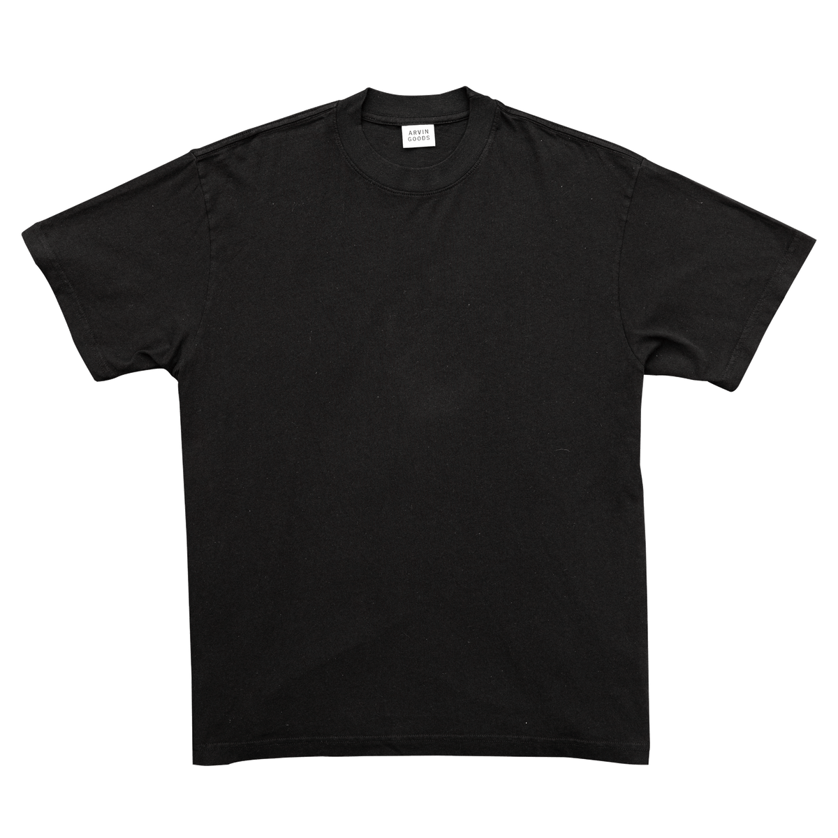 Arvin Goods midweight t-shirt in seasonal and core colors. Made in USA from recycled and organic cotton. Classic fit, unisex sizing.