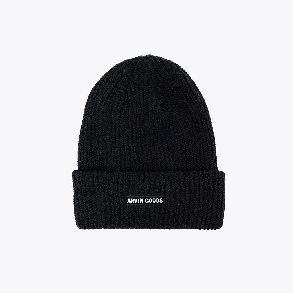 Classic Rib Knit Beanie – Arvin Goods